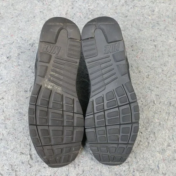 Nike Air Max Tavas Boys 7Y Running Shoes Sneakers Low Top Black 814443-005 - Picture 2 of 10